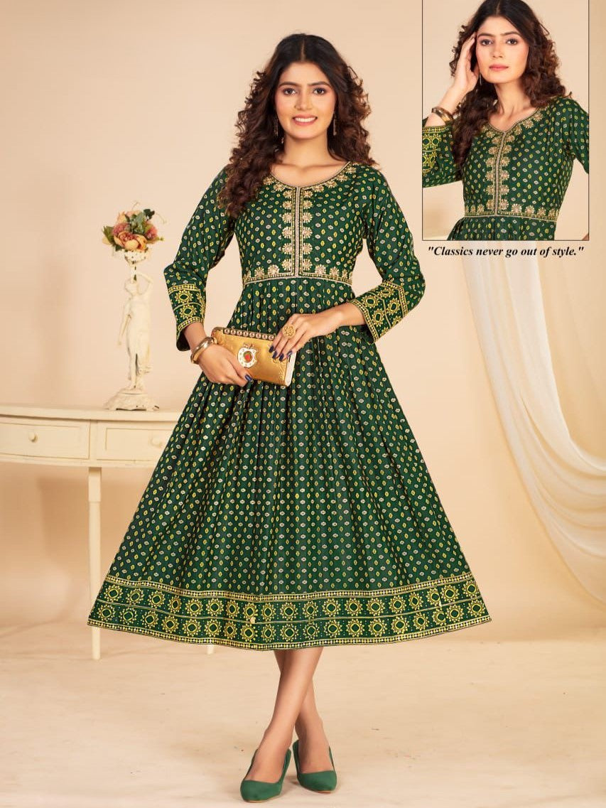 Hina Flair Kurti