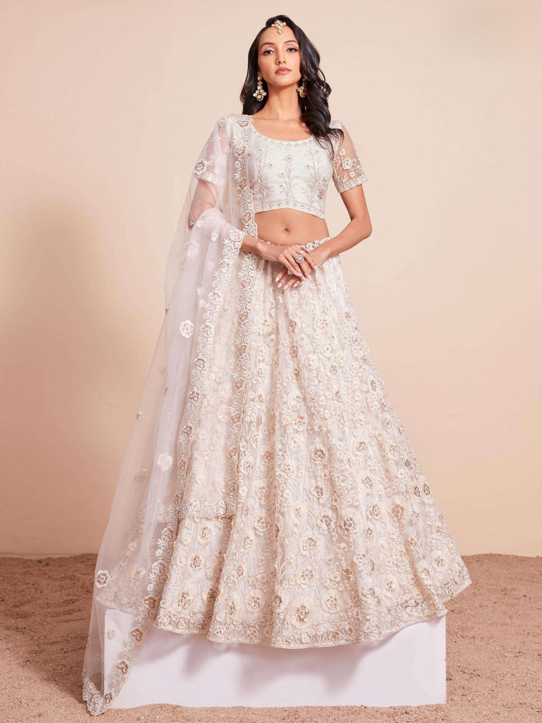 Priti Unstitched Lehenga Choli