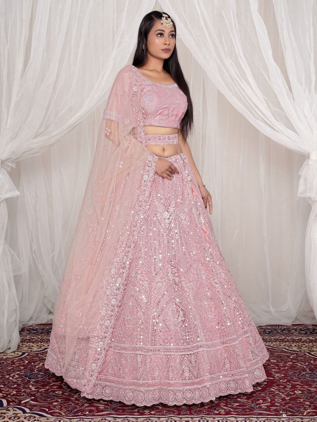 Mihira Unstitched Lehenga Choli