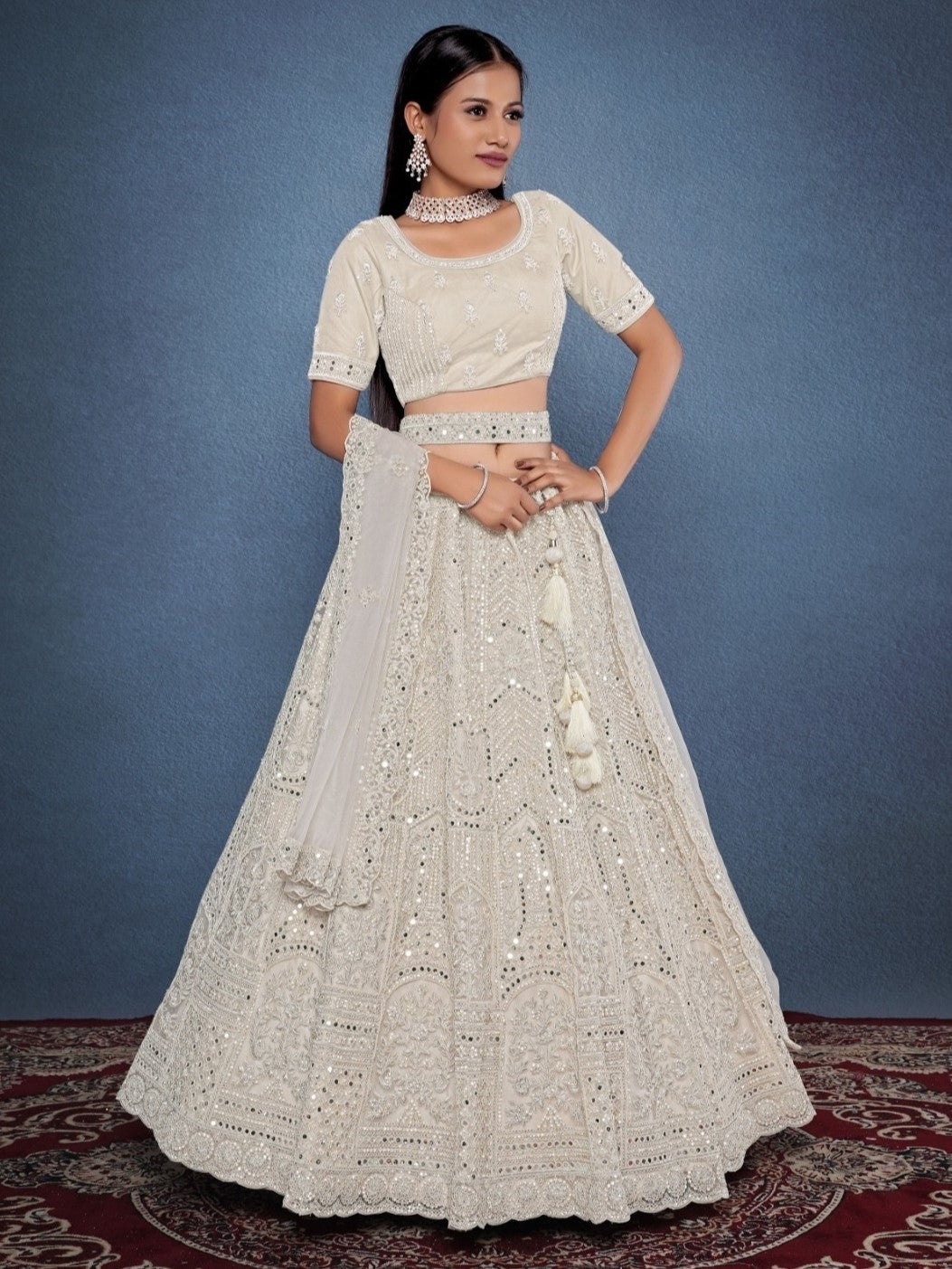 Devina Unstitched Lehenga Choli