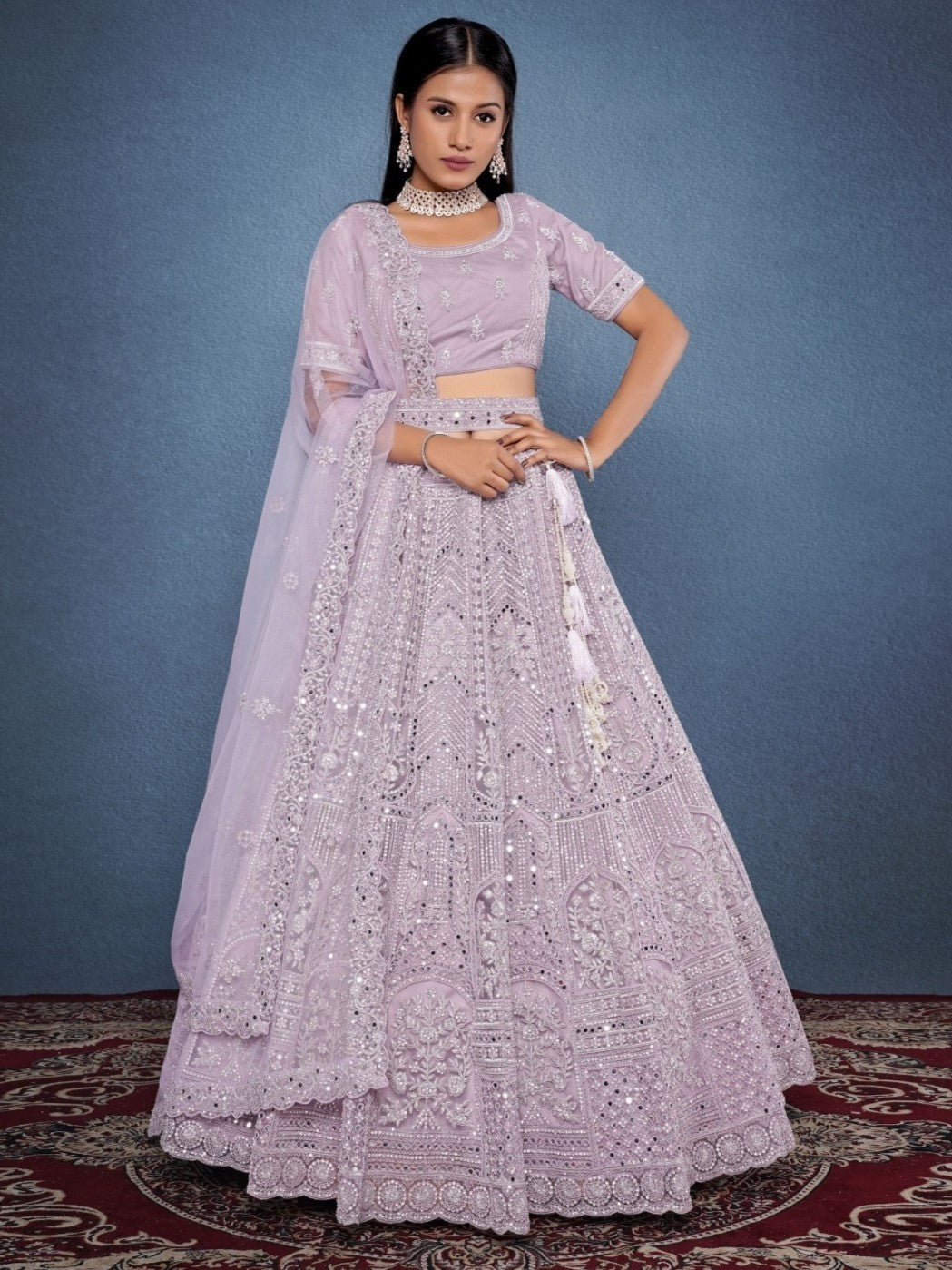 Devina Unstitched Lehenga Choli