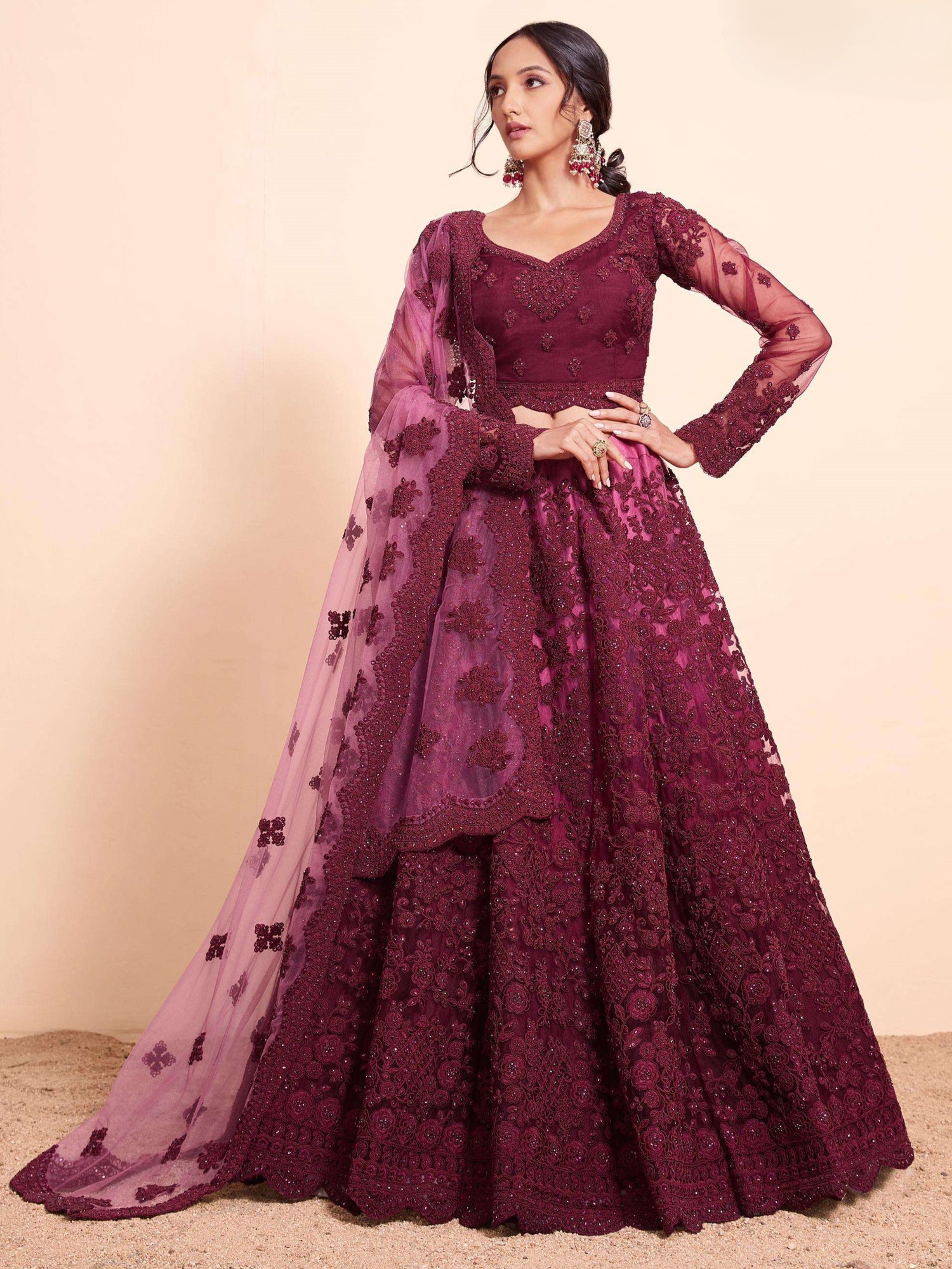 Priti Unstitched Lehenga Choli