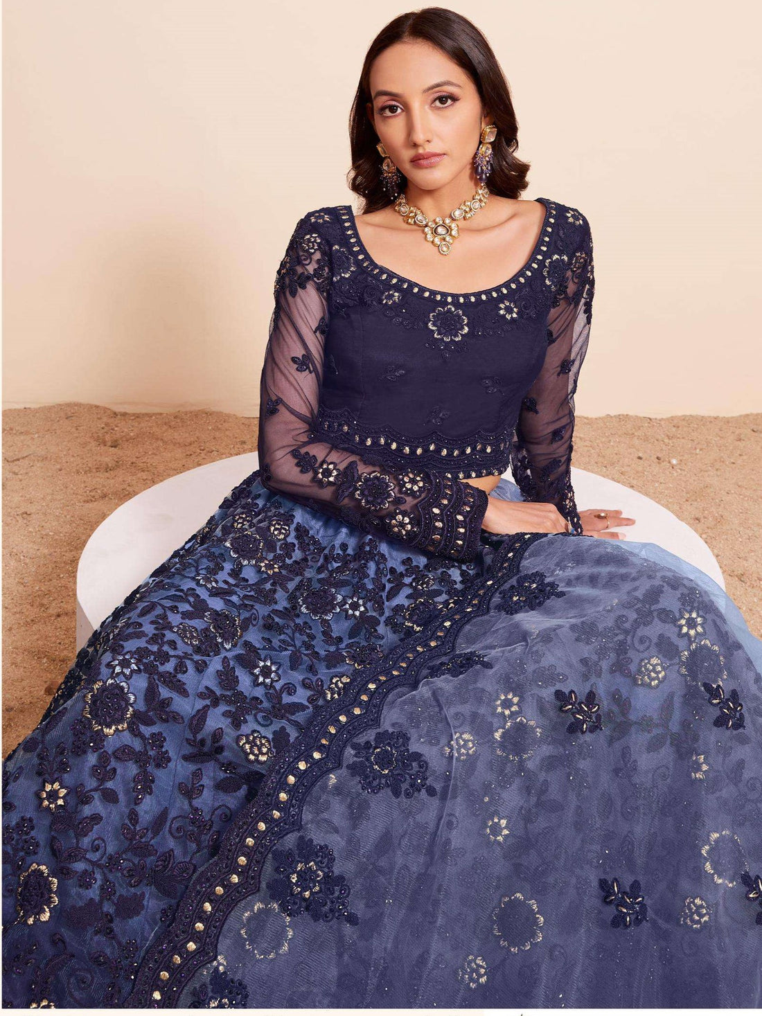 Priti Unstitched Lehenga Choli