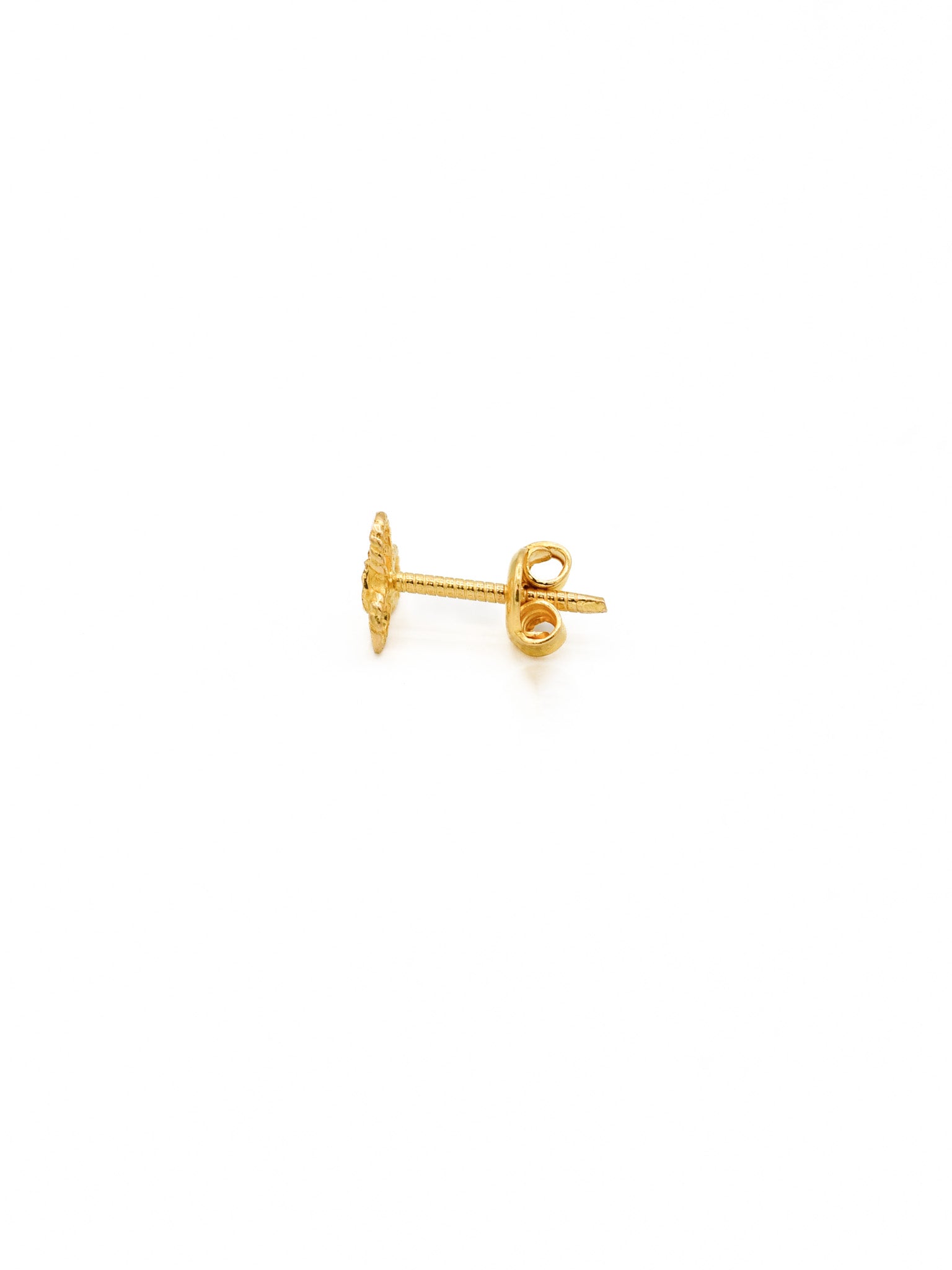 22ct Gold Stud Earrings - Roop Darshan