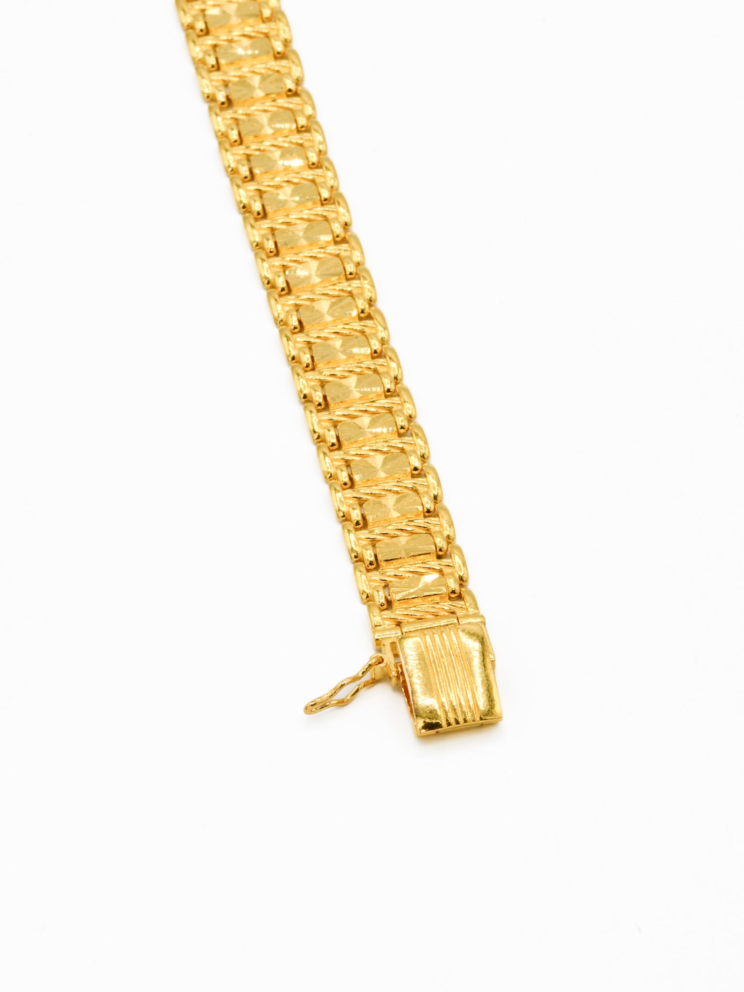 22ct Gold Mens Bracelet - Roop Darshan