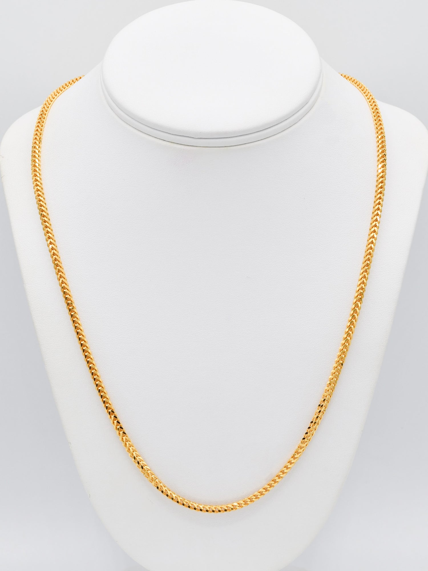 22ct Gold Fox Tail Chain - Roop Darshan