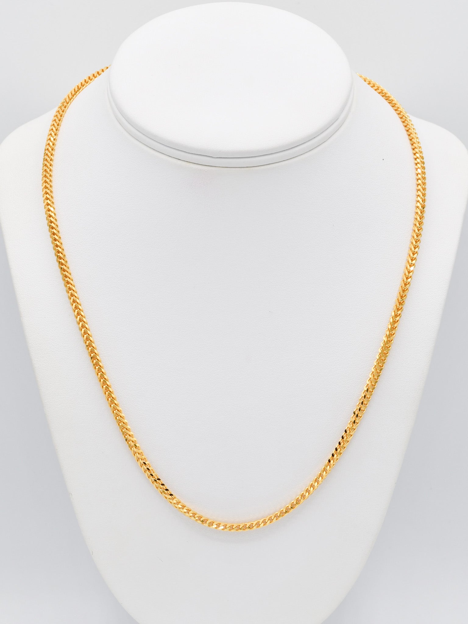 22ct Gold Fox Tail Chain - Roop Darshan