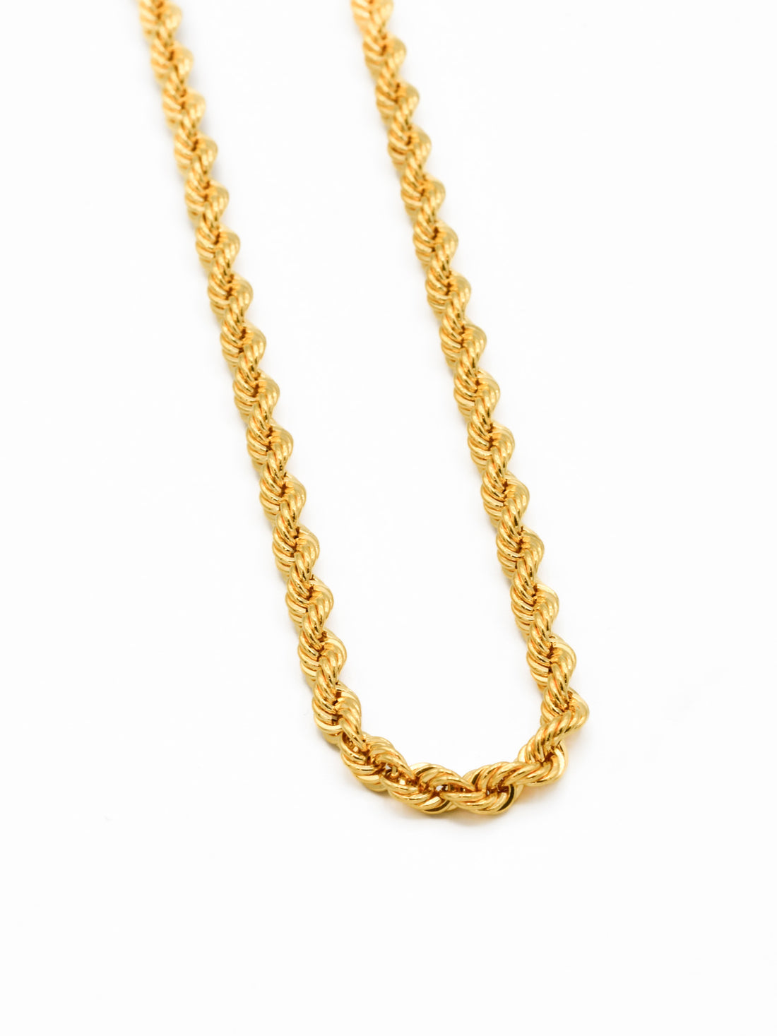 22ct Gold Hollow Rope Chain - Roop Darshan