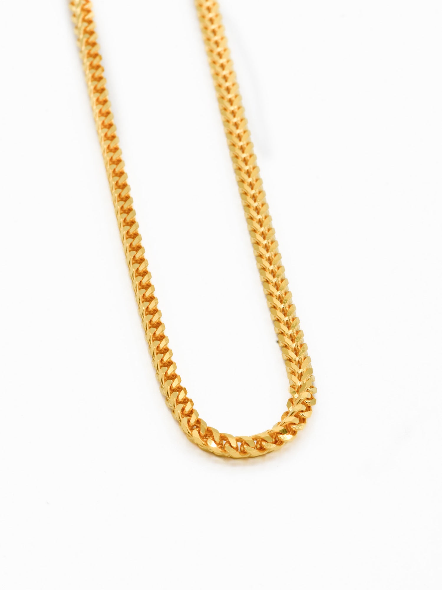 22ct Gold Fox Tail Chain - Roop Darshan