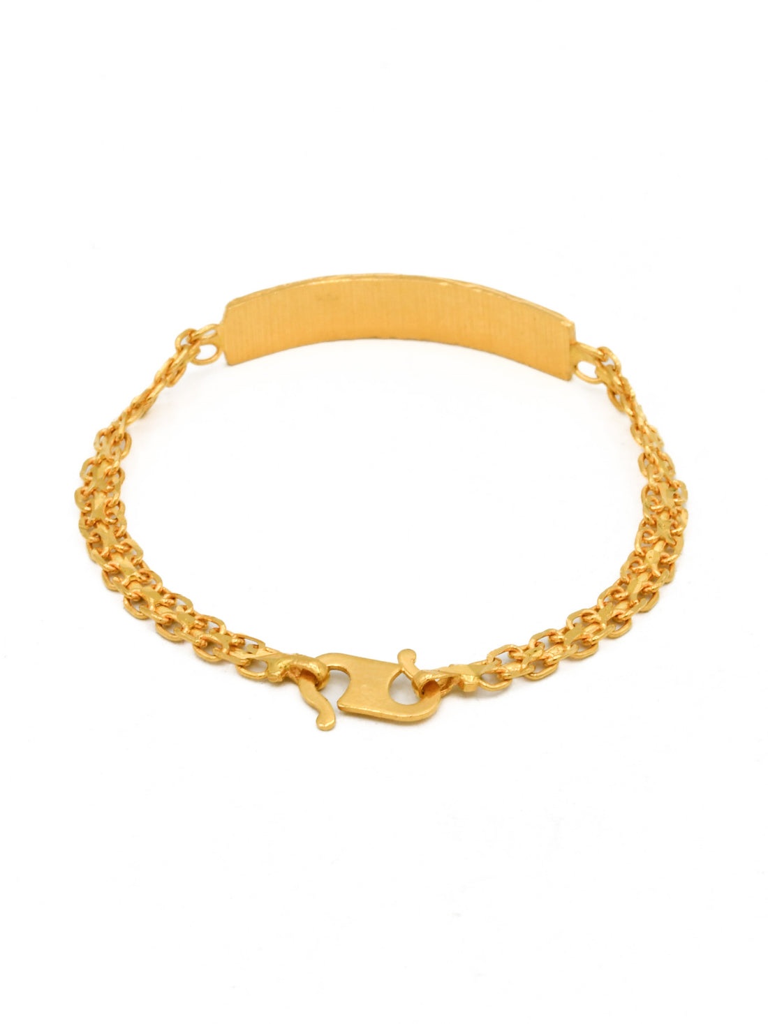 22ct Gold 1 Piece Baby Bracelet