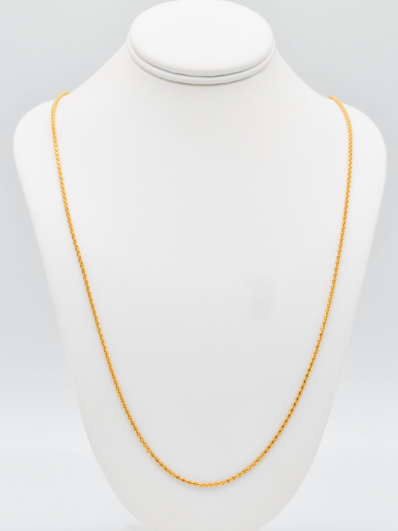 22ct Gold Spiga Chain