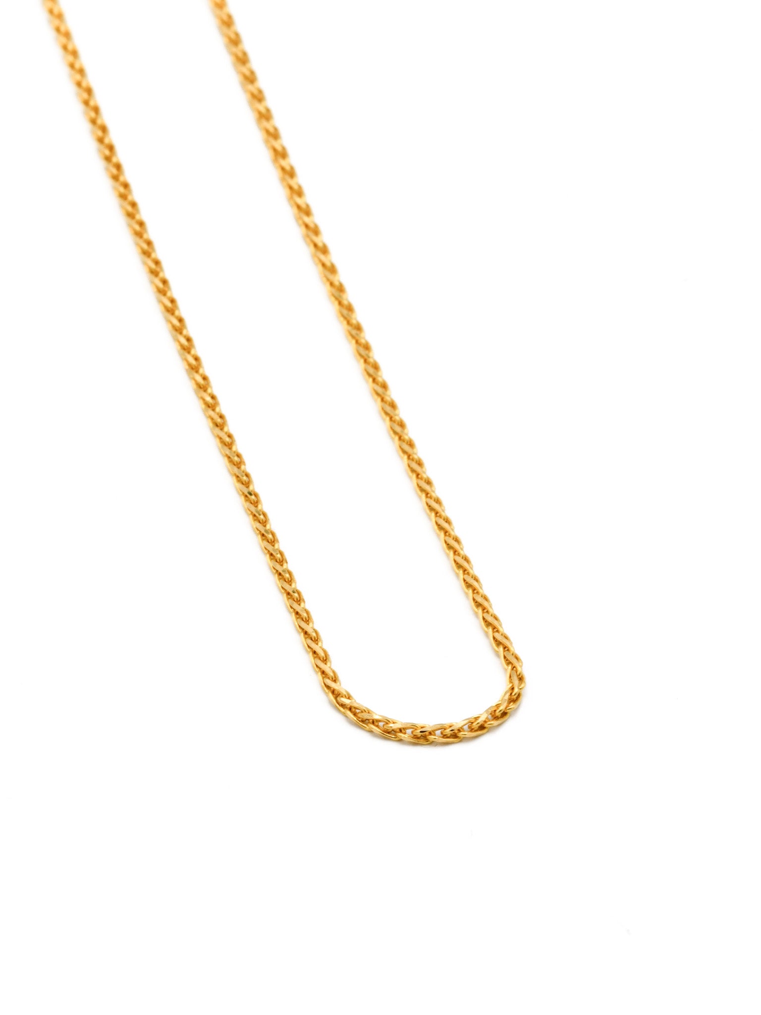 22ct Gold Spiga Chain