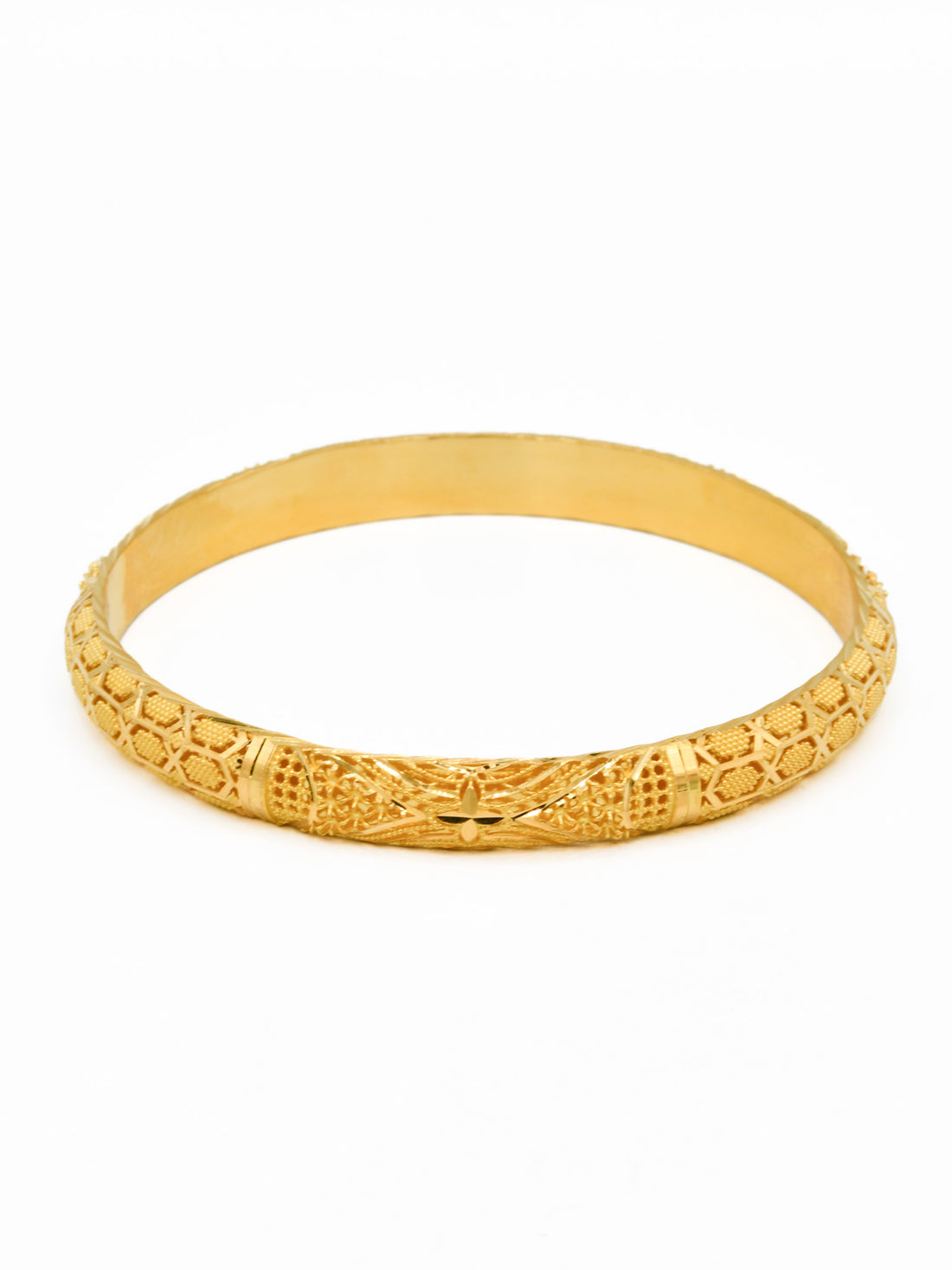 22ct Gold Pair Bangle