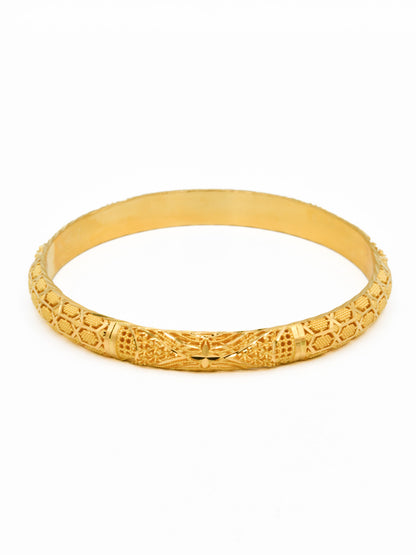 22ct Gold Pair Bangle