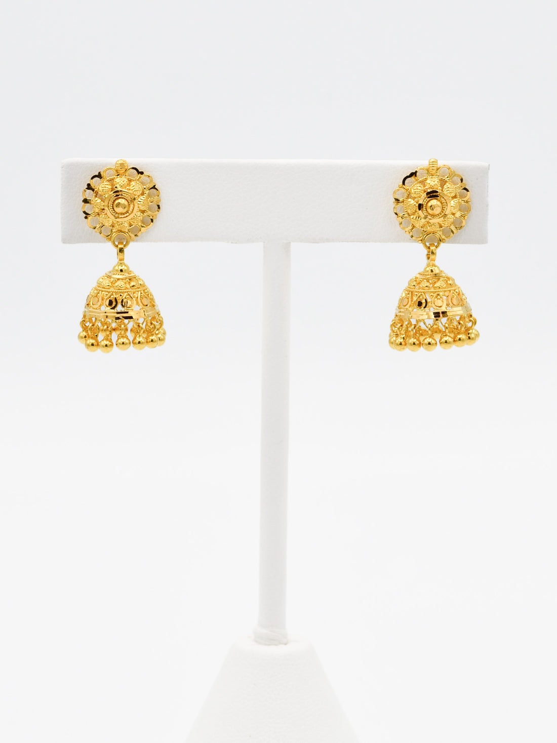 22ct Gold Jhumki Earrings