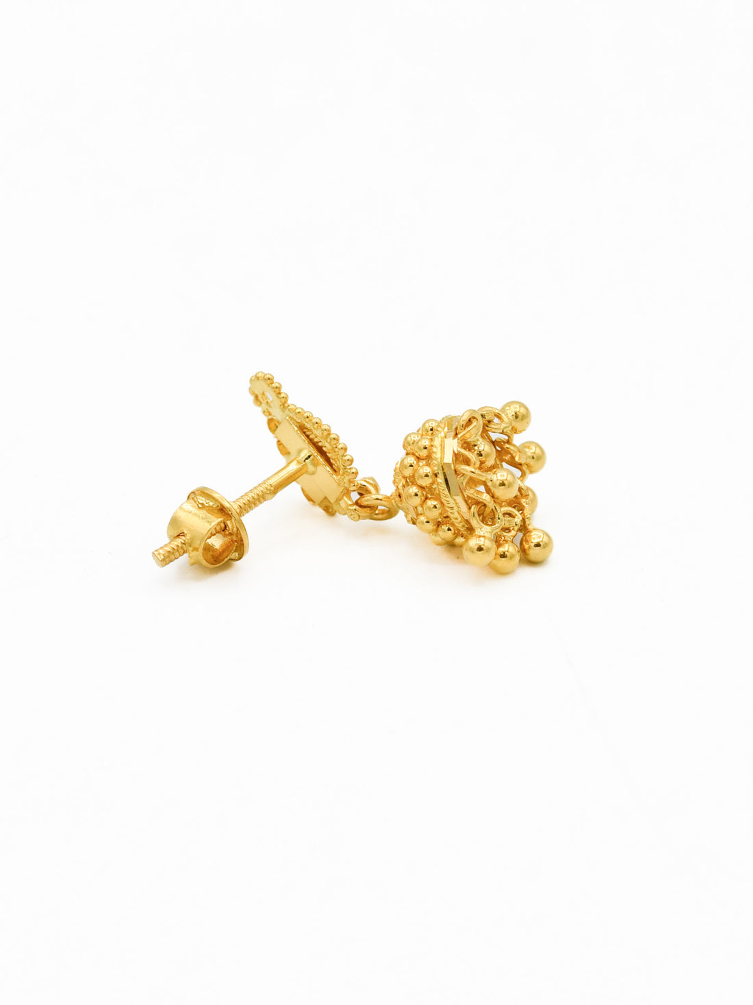 22ct Gold Jhumki Earrings
