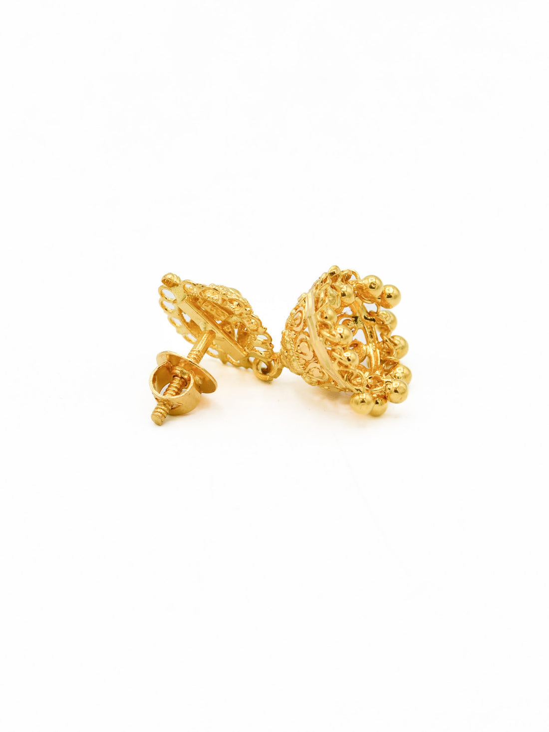 22ct Gold Jhumki Earrings