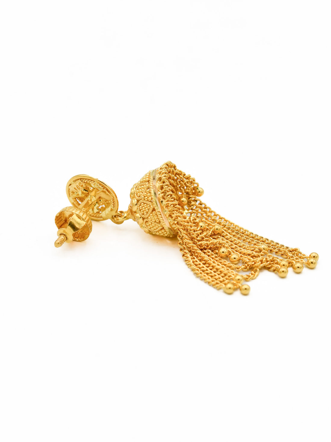 22ct Gold Jhumki Earrings