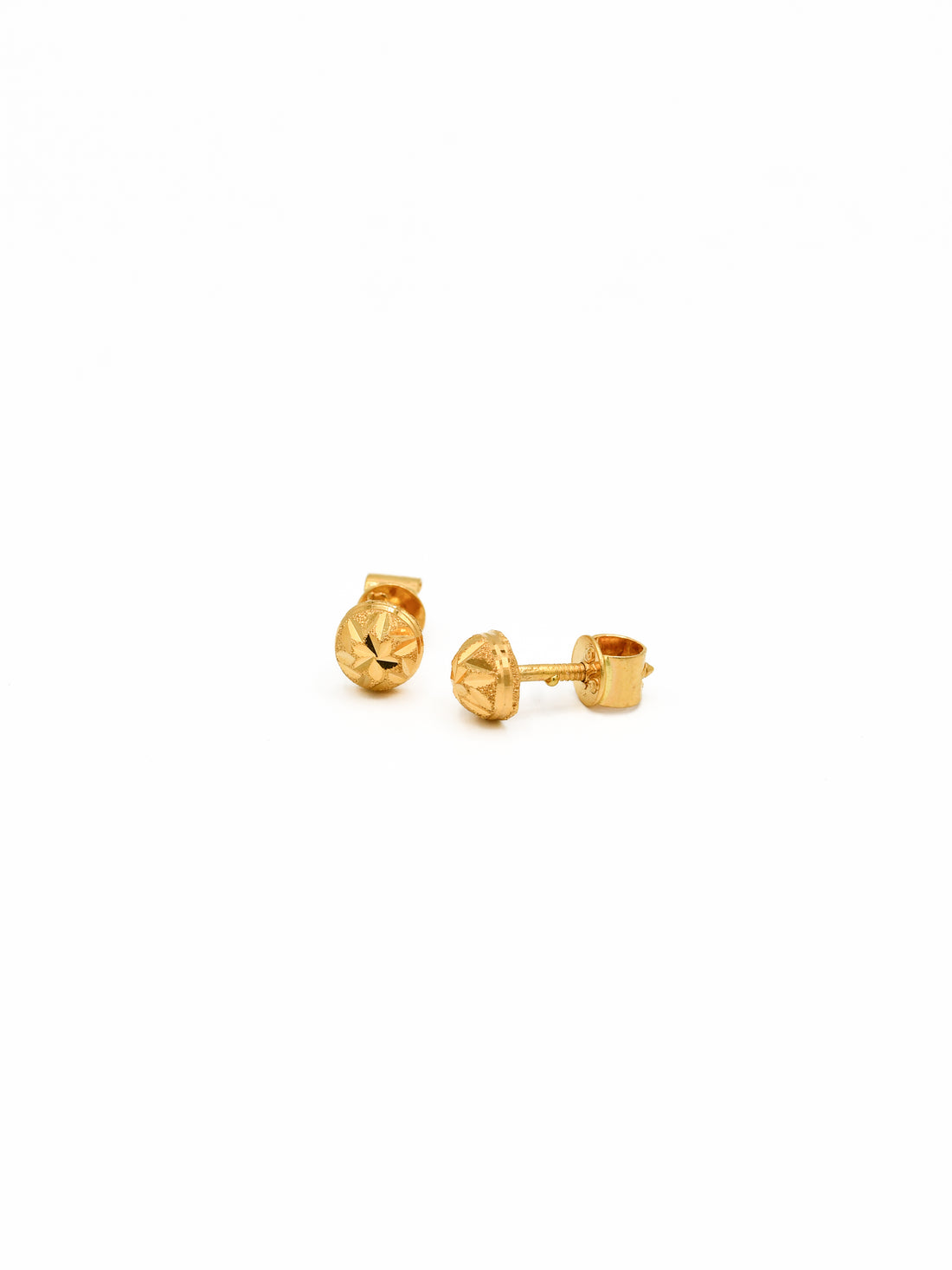 22ct Gold Stud Earrings