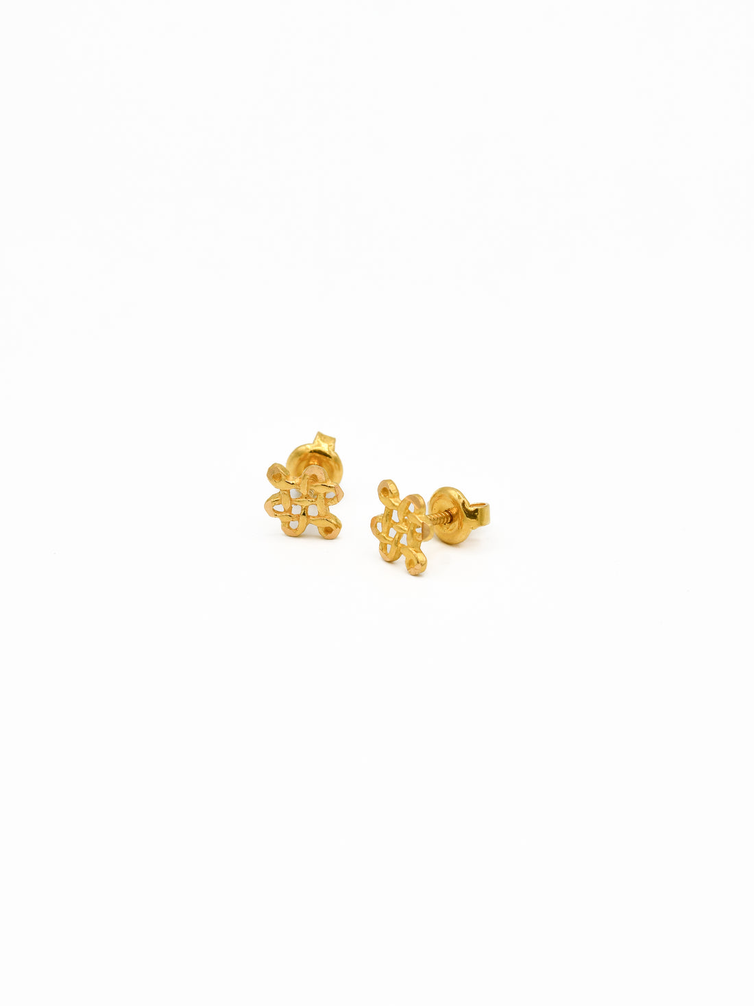 22ct Gold Stud Earrings