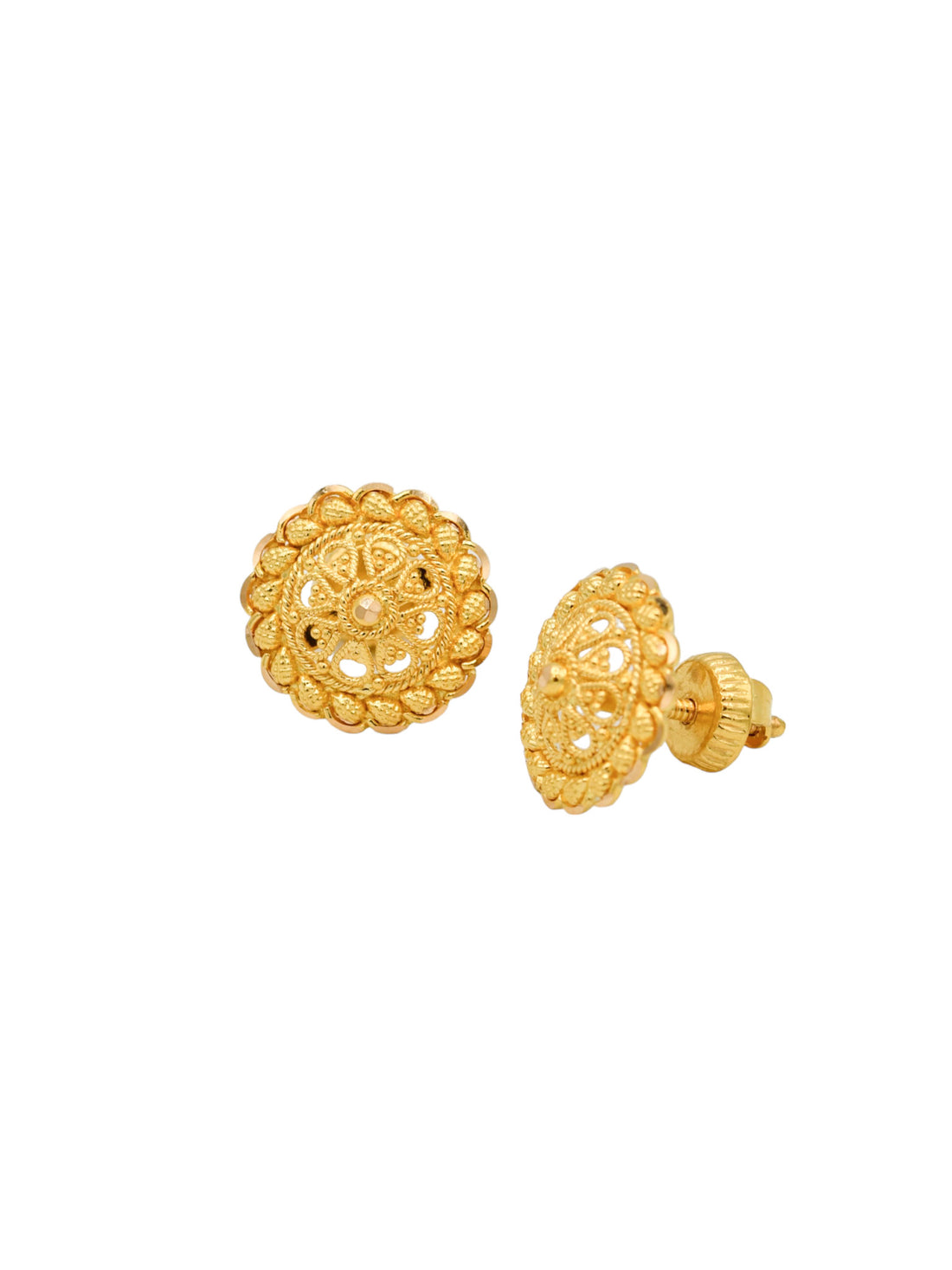 22ct Gold Stud Earrings