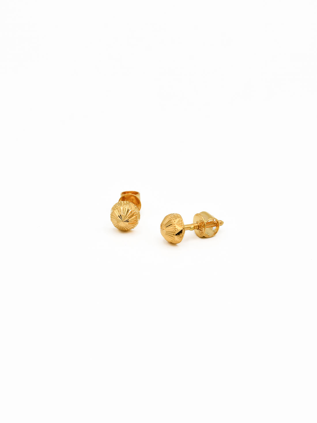 22ct Gold Stud Earrings