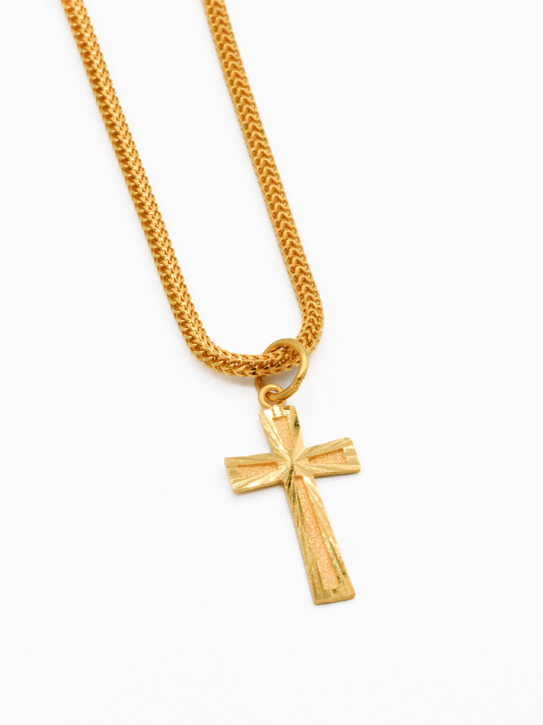 22ct Gold Cross Pendant