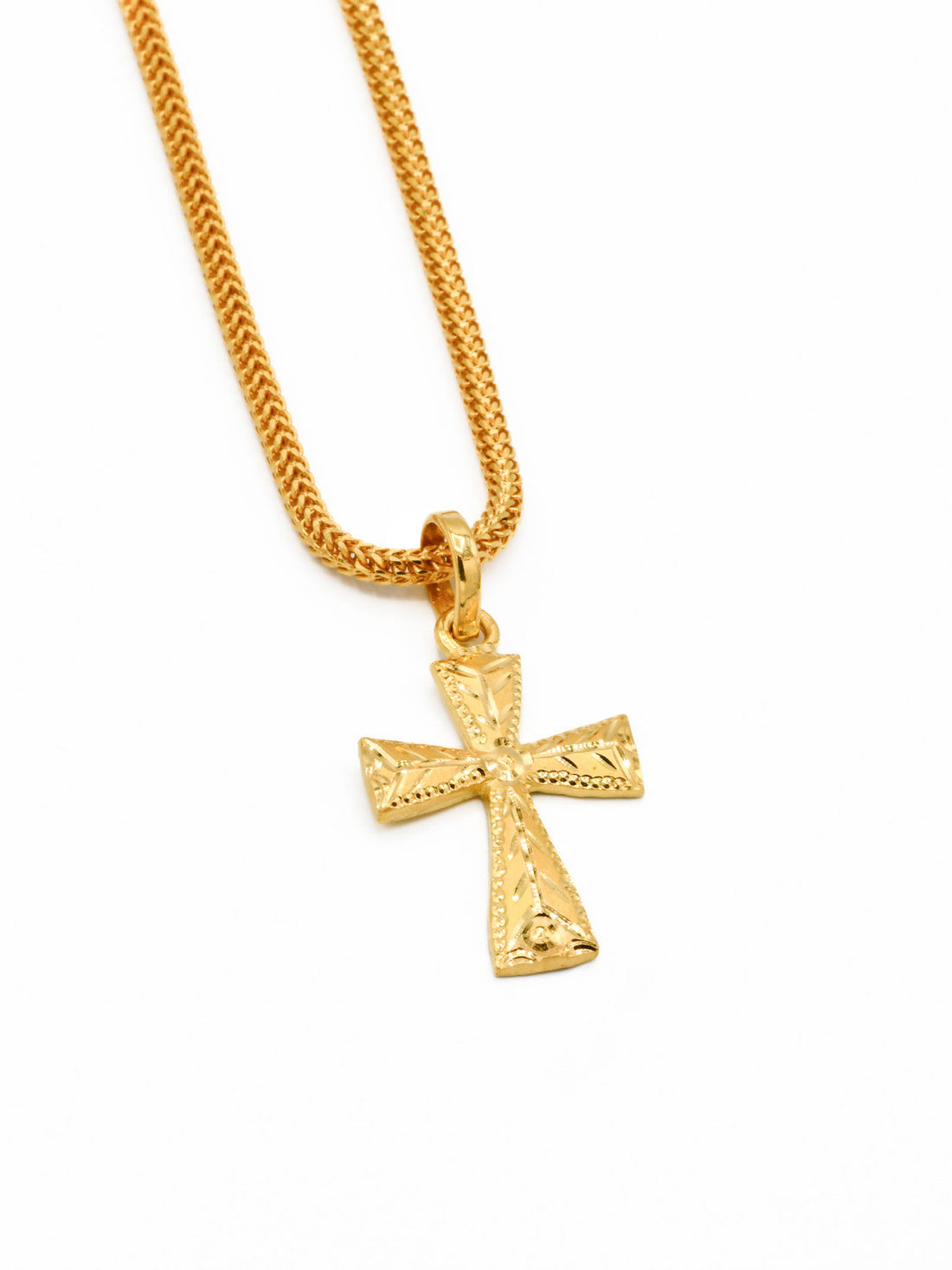 22ct Gold Cross Pendant