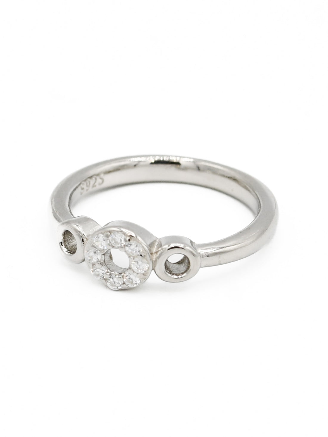 Silver CZ Baby Ring