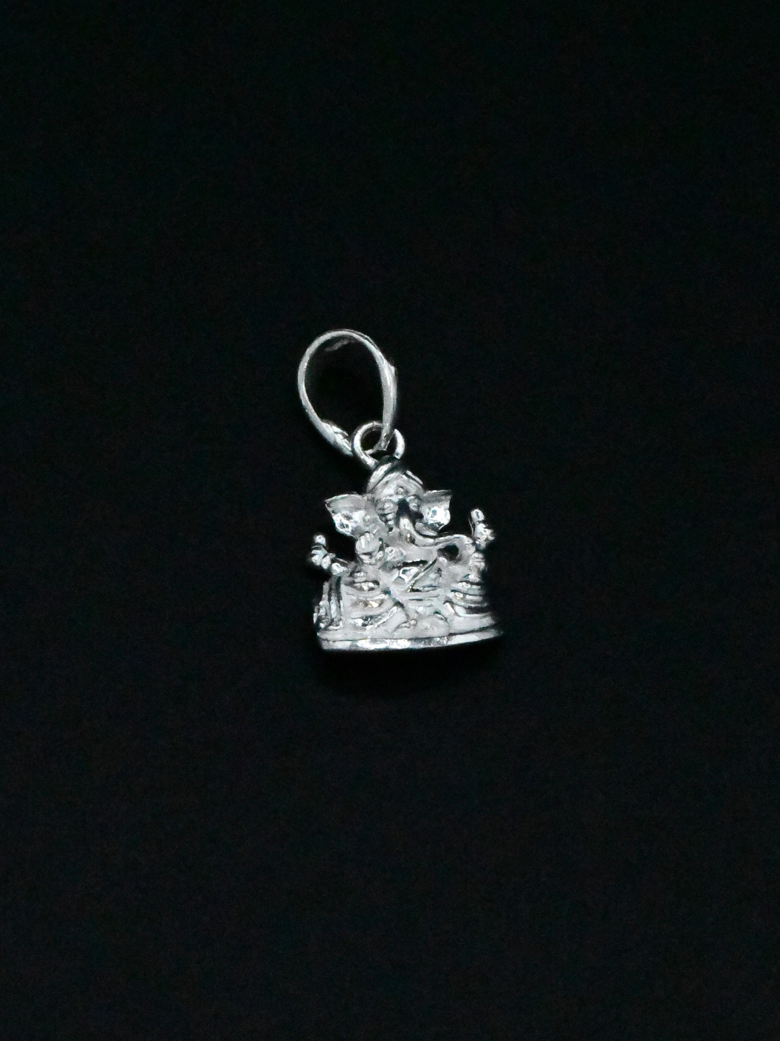 Silver Ganesh Pendant