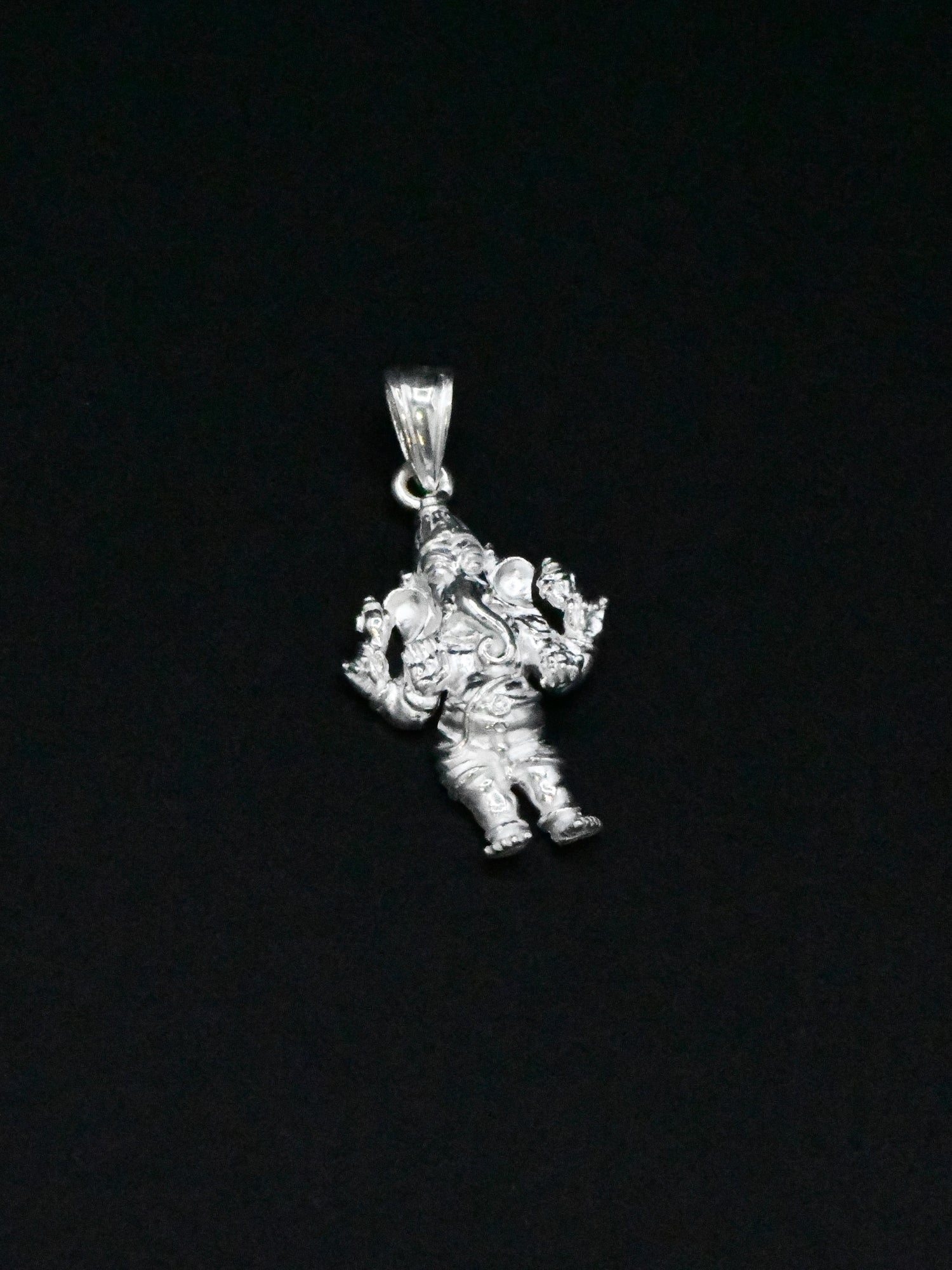 Silver Ganesh Pendant