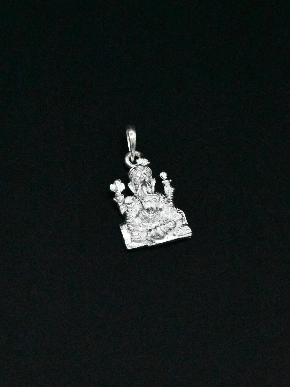 Silver Ganesh Pendant