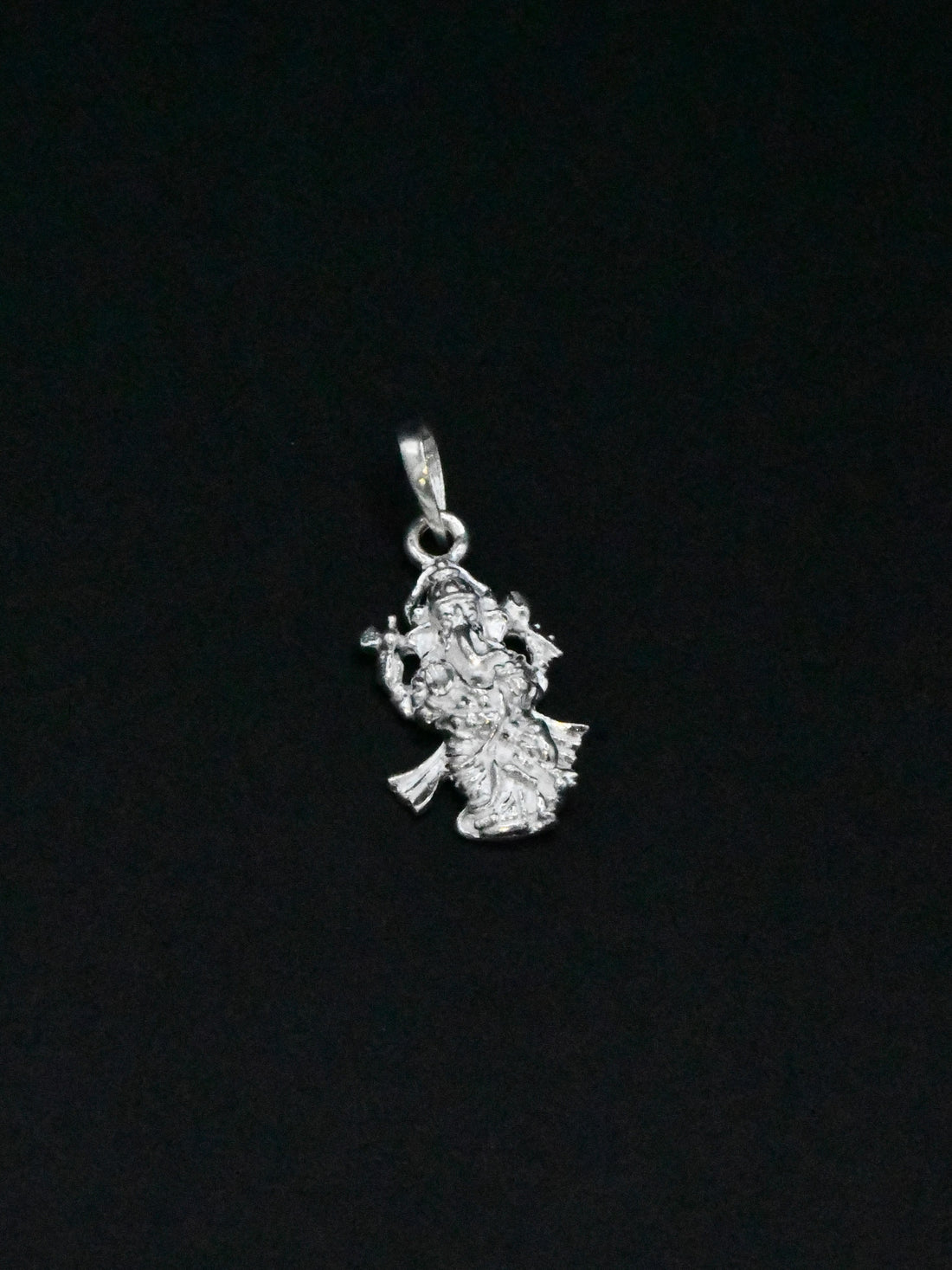 Silver Ganesh Pendant