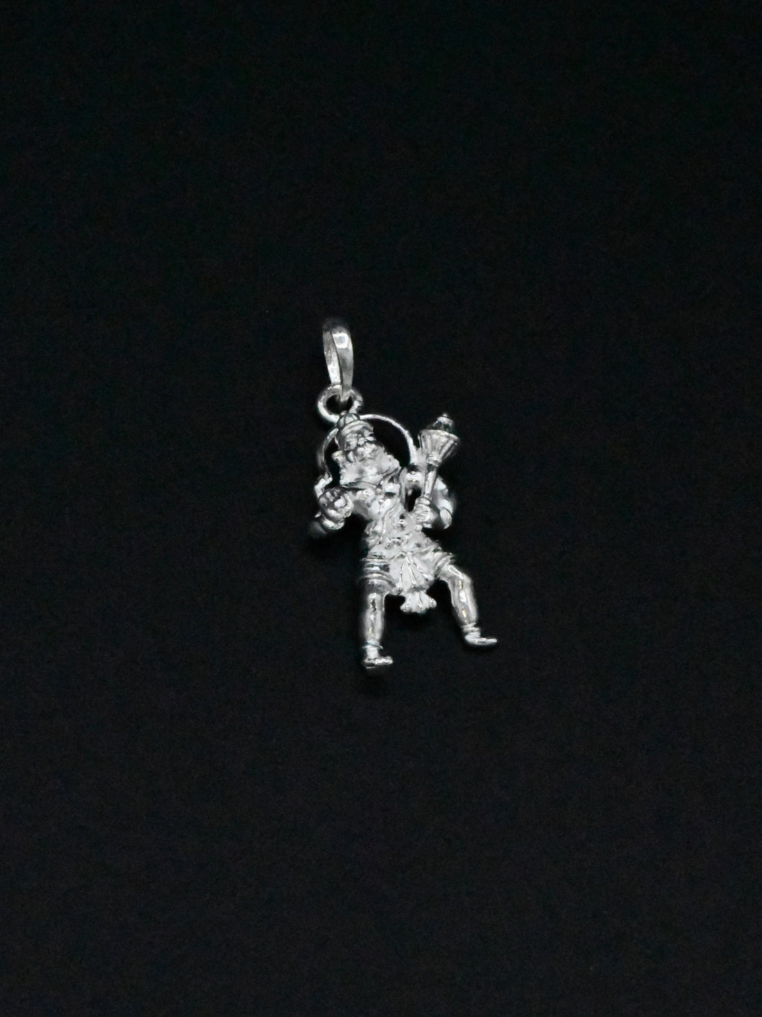 Silver Hanumanji Pendant