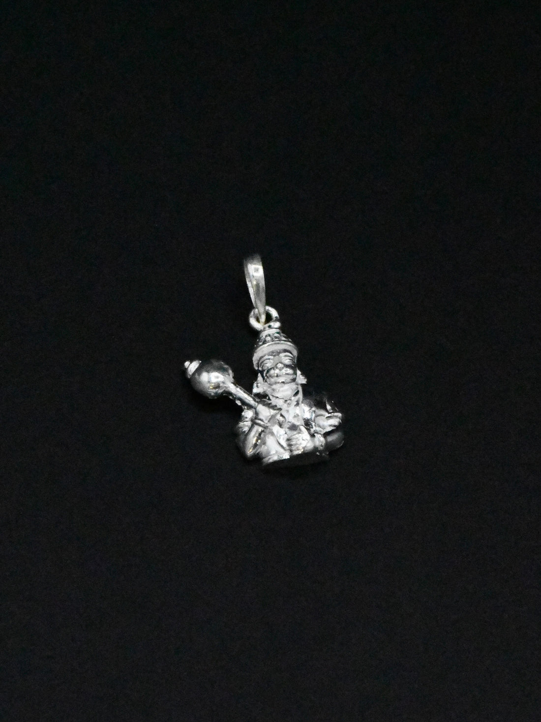 Silver Hanumanji Pendant