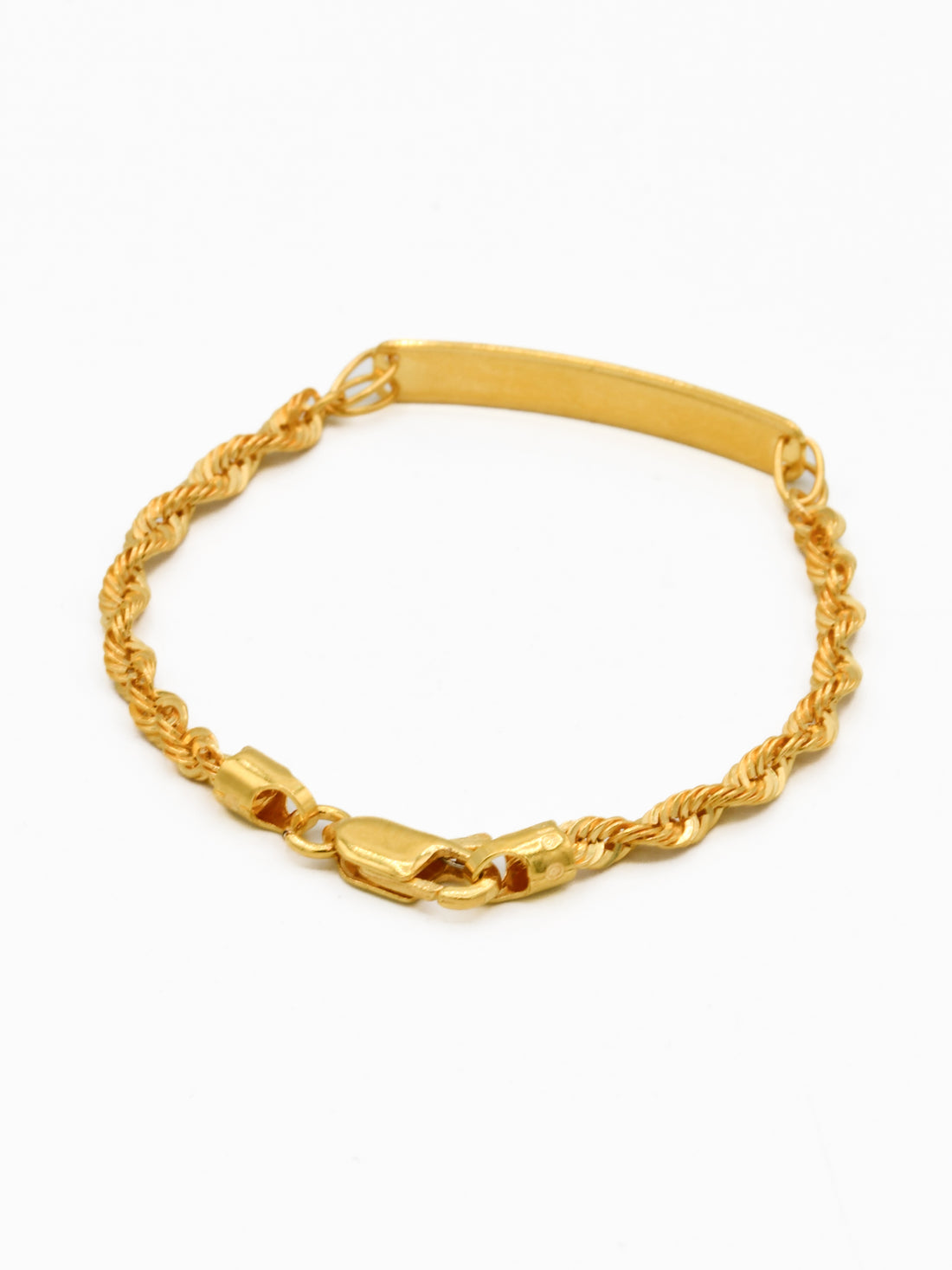 22ct Gold 1 Piece Baby Bracelet