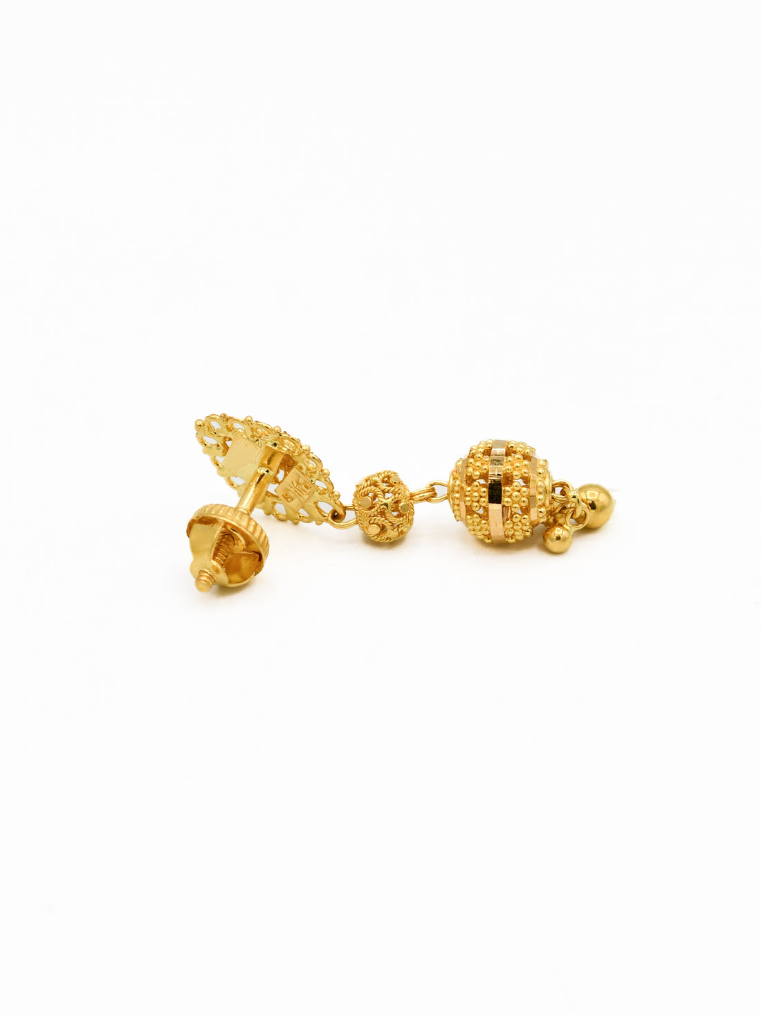 22ct Gold Ball Earrings