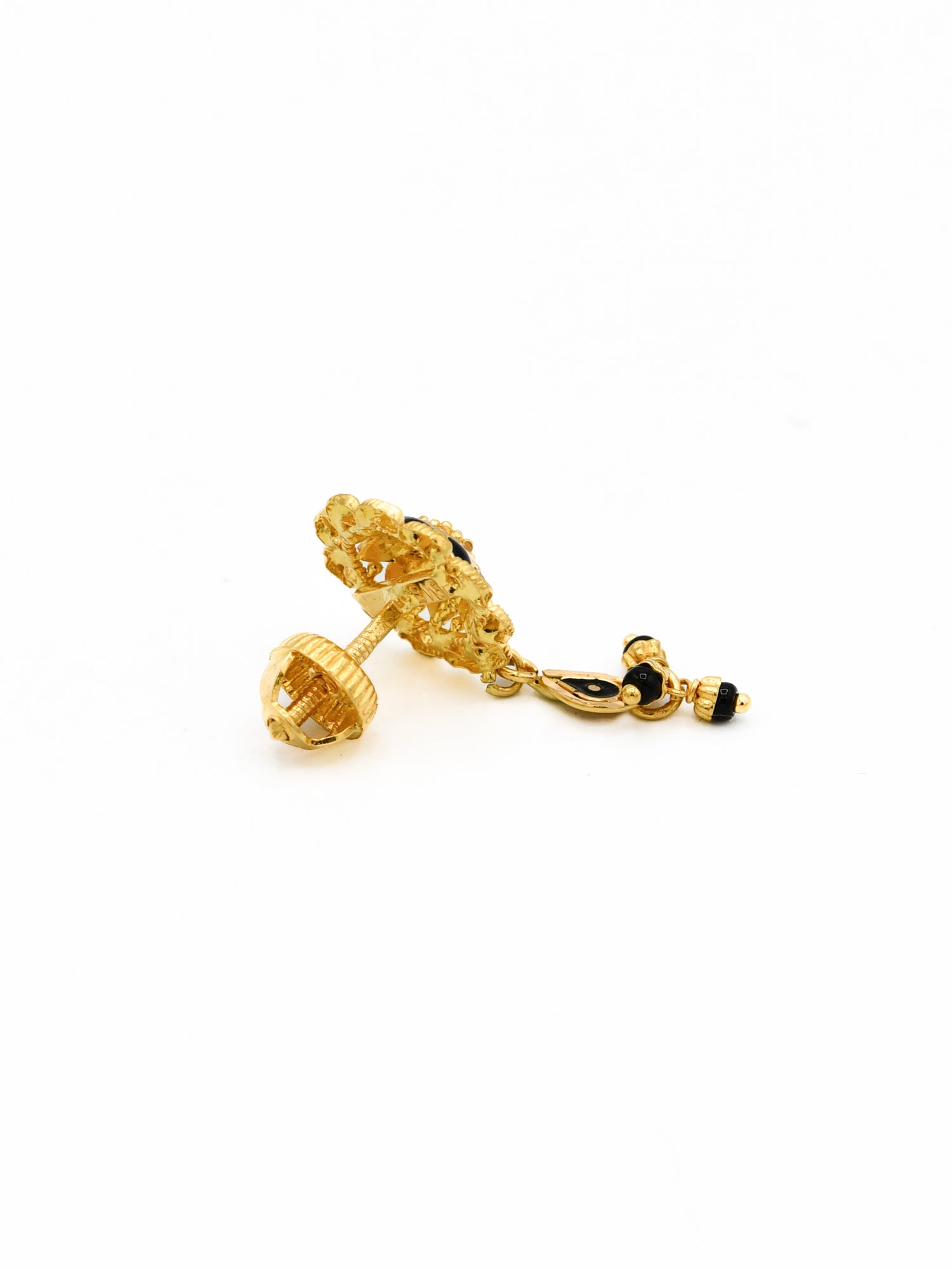 22ct Gold Minakari Earrings