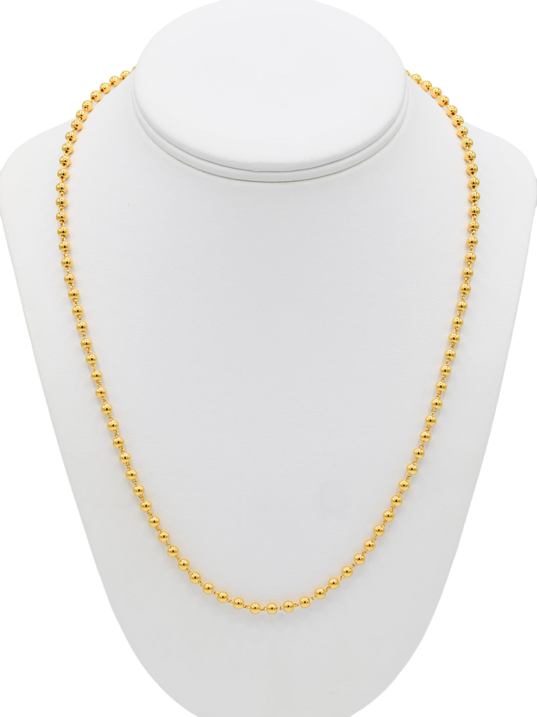 22ct Gold Ball Fancy Chain