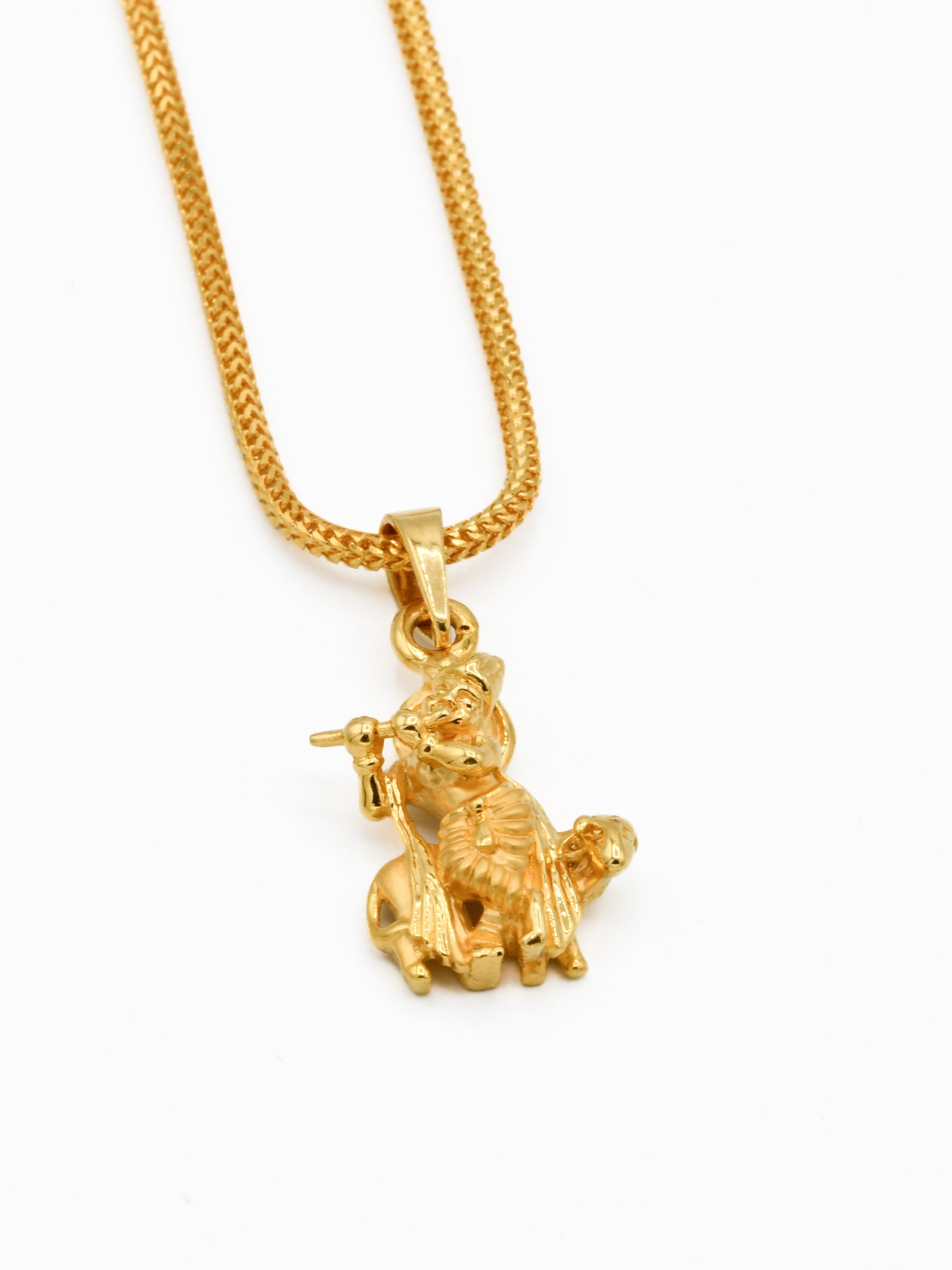 22ct Gold Krishna Pendant