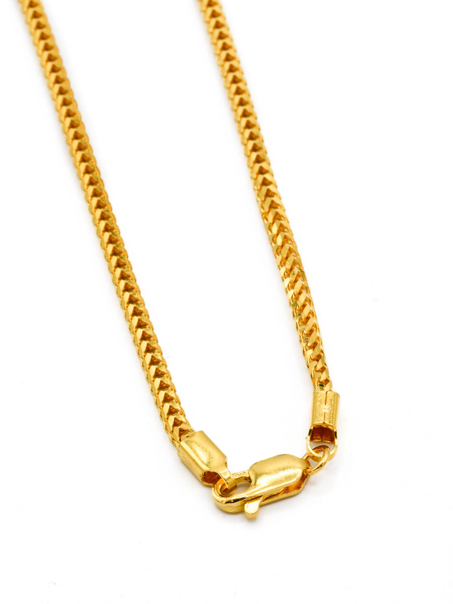 22ct Gold Fox Tail Chain - 50 cm