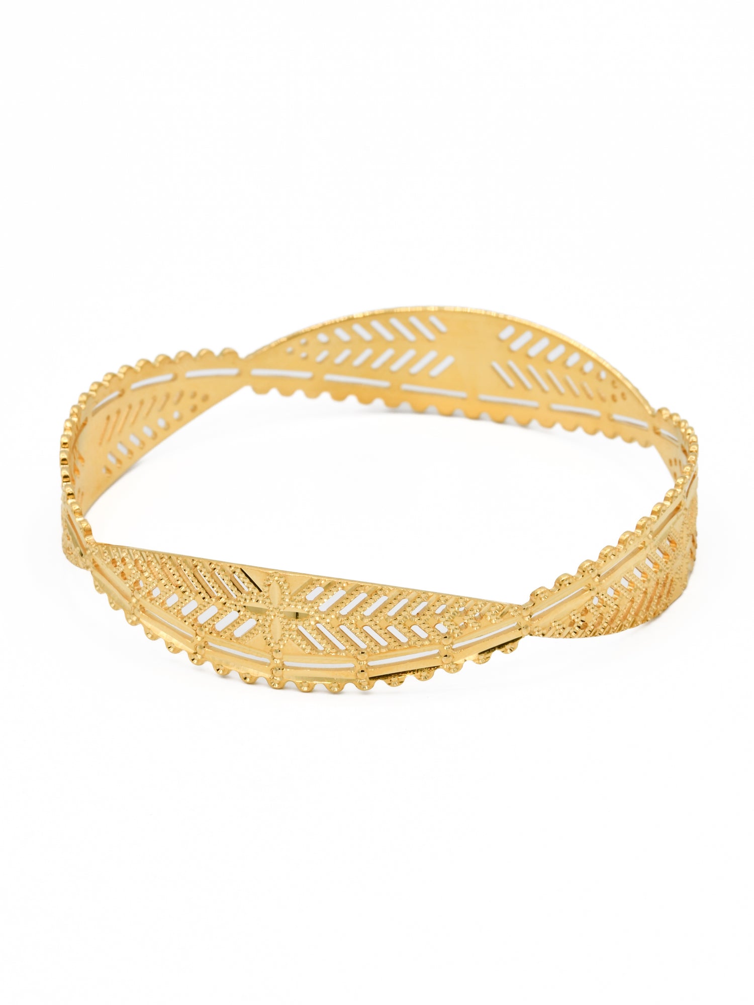 22ct Gold Pair Bangle