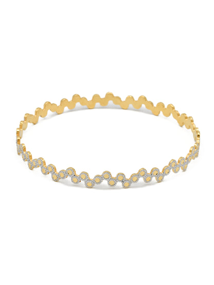 22ct Gold Two Tone 4 Bangles