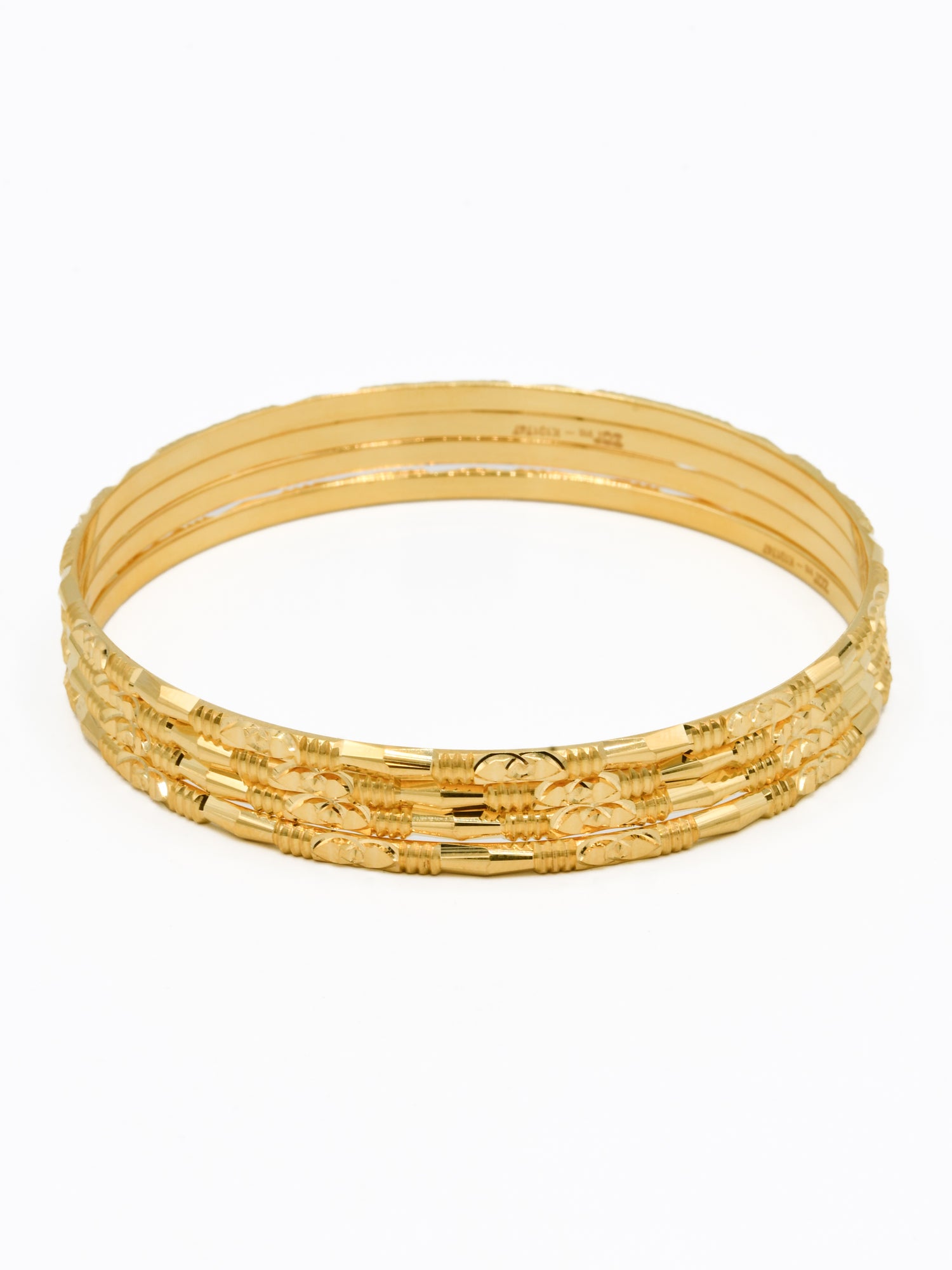 22ct Gold 4 Bangles