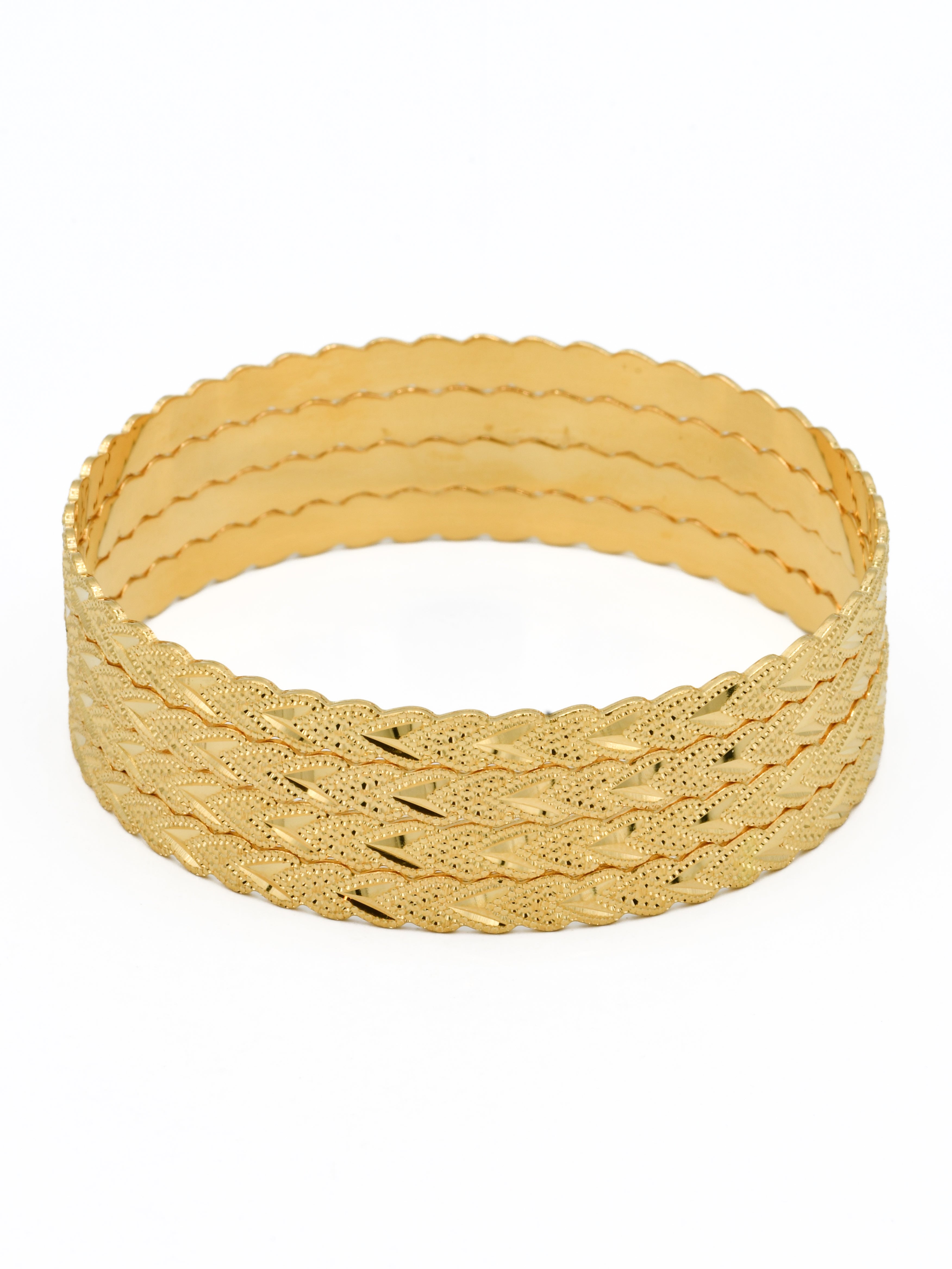 22ct Gold 4 Bangles