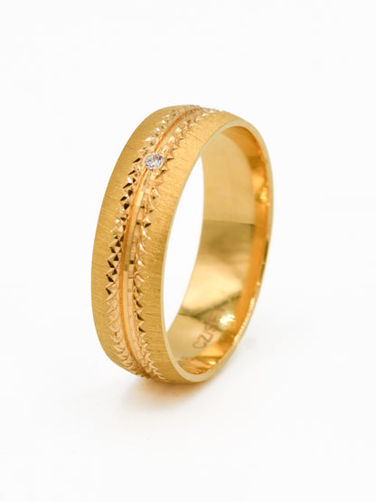 22ct Gold Band Ring