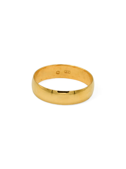 22ct Gold Band Ring