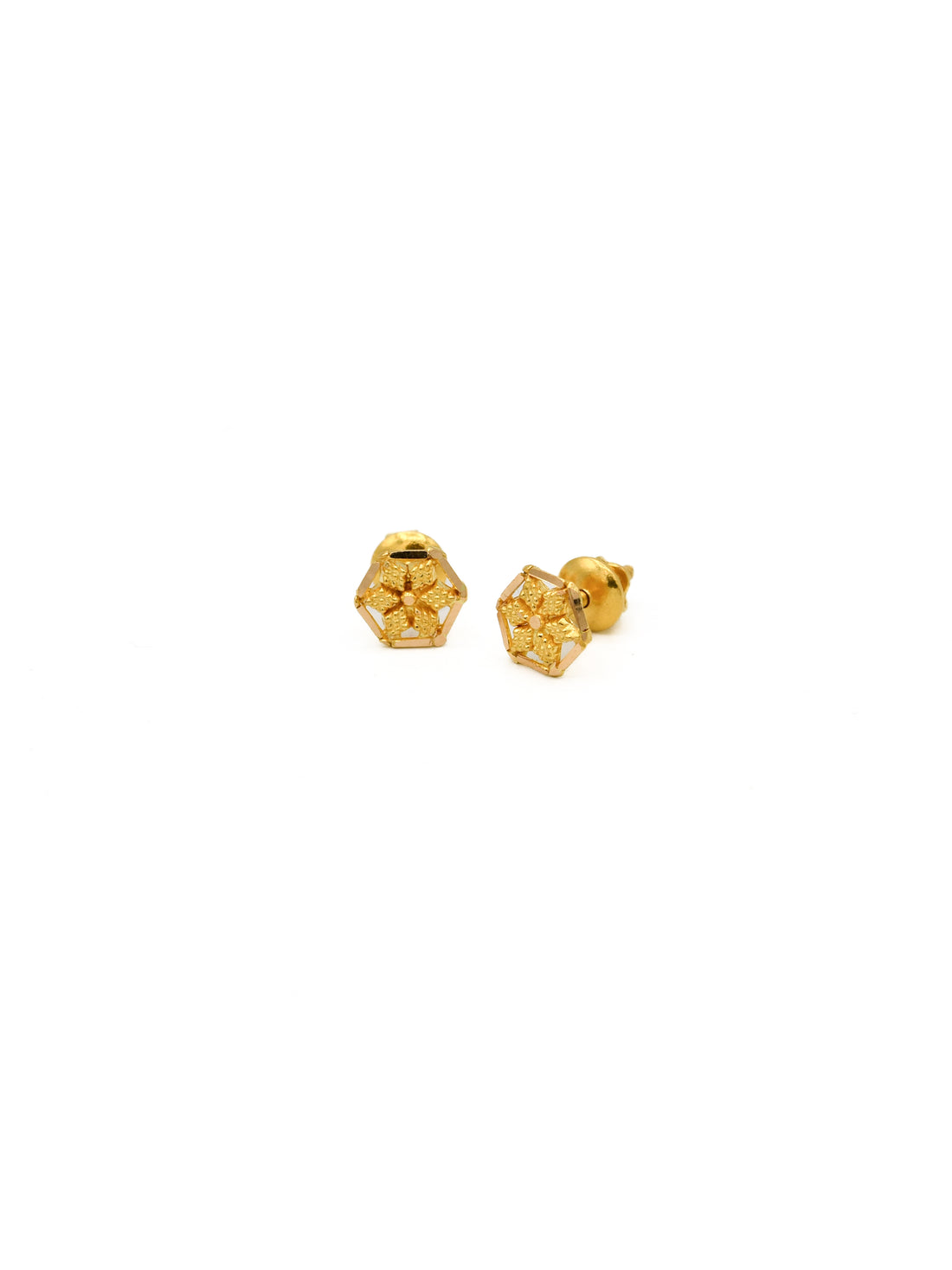 22ct Gold Stud Earrings