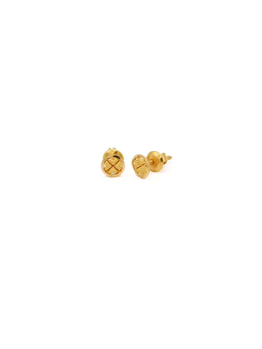 22ct Gold Stud Earrings