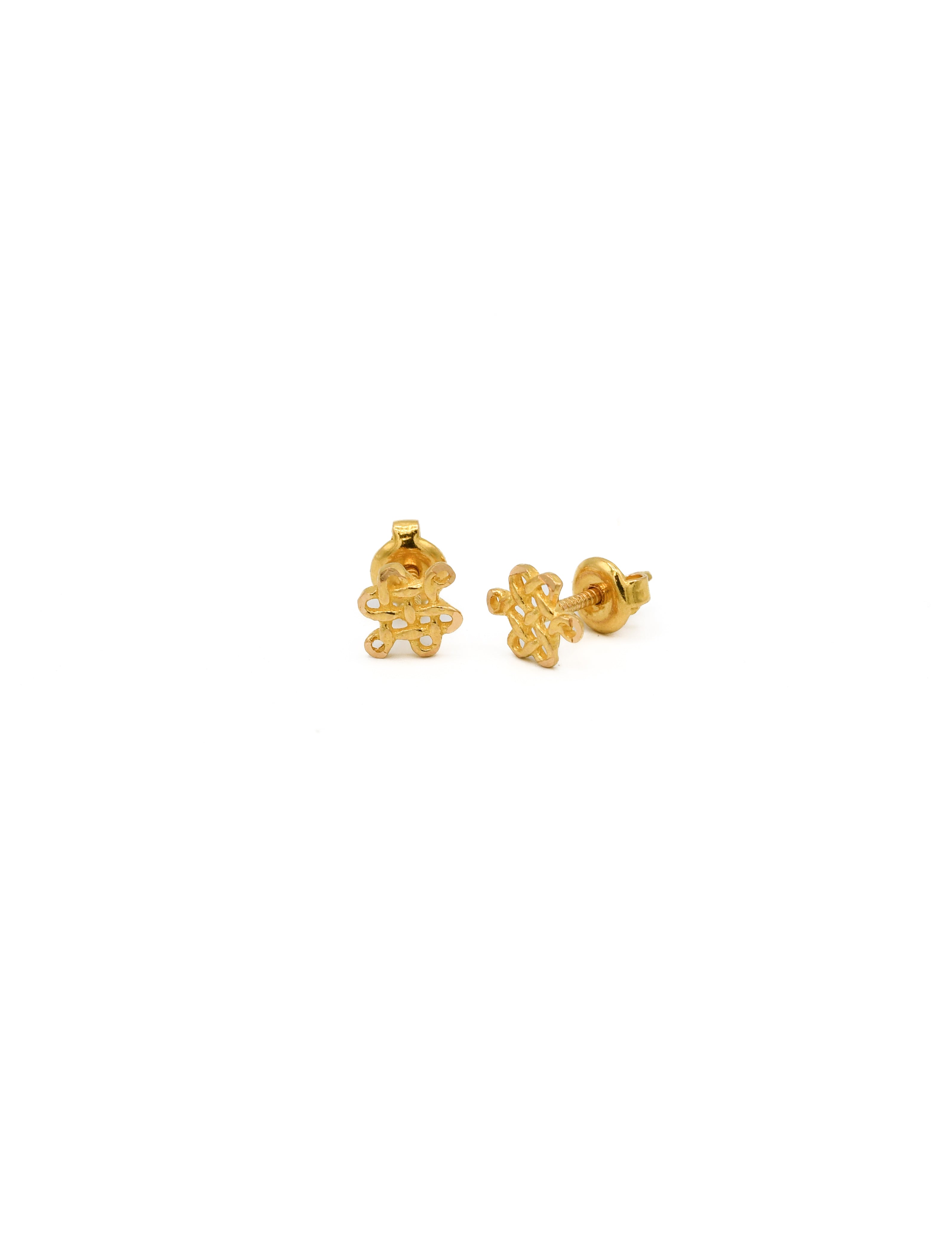 22ct Gold Stud Earrings